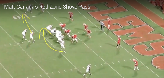 Pro Play Of The Week #8: Matt Canada’s Red Zone Shovel Pass