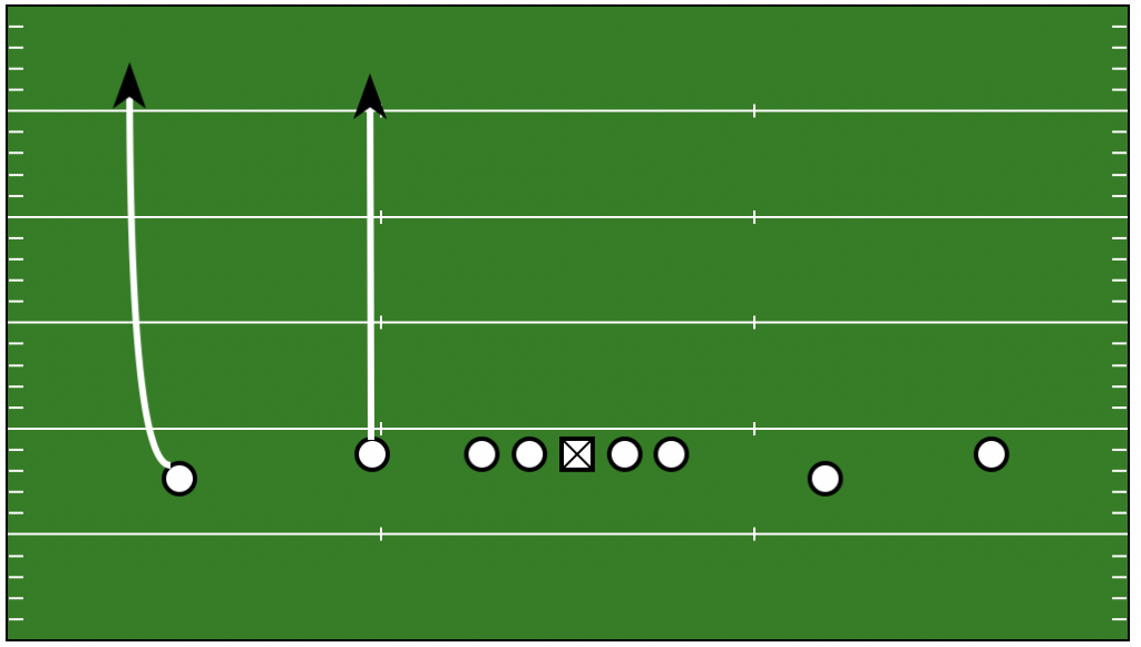 fly football route