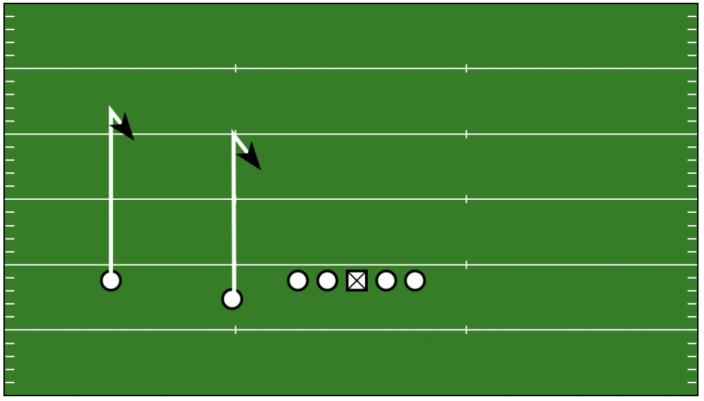 curl football route